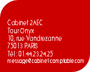 2AEC cabinet Actions Audit & Expertise Comptable Paris 75013