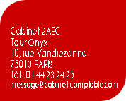 2AEC cabinet Actions Audit & Expertise Comptable Paris 75013